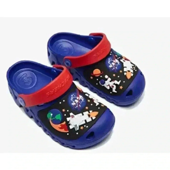 Skechers crocks nasa Foamies Zaggle-Nebuloid‎ Clog - Picture 1 of 9
